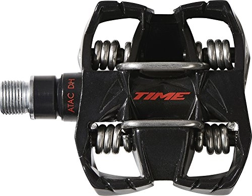 Mountain Bike Pedal : TIME Unisex's Atac DH4 Pedal, Black, One Size