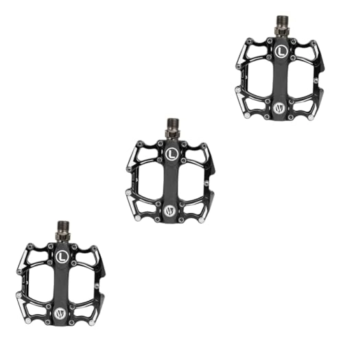 Mountain Bike Pedal : Toddmomy 3pcs Clip in Bike Pedals Cleats Pedal Bike Shoes Cleatsf Mtb Bike Mtb Flat Pedals Bicycle Clips Fixed Gear Road Pedals Bicycle Pedals Aluminium Alloy Bike Pedal Mountain Bike
