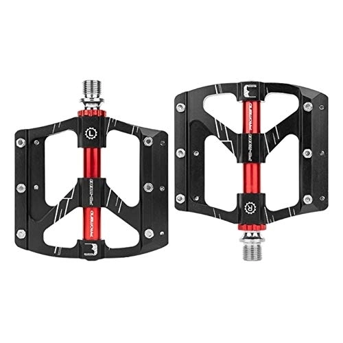 Mountain Bike Pedal : Ultralight Bicycle Pedals 3 Sealed Bearing Aluminum Alloy Mountain Bike Pedal (Color : A)