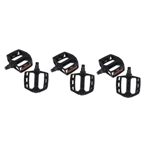 Mountain Bike Pedal : Unomor 6 Pcs Bicycle Pedal Road Pedals Replacement Bike Accessories Mtb Pedals Clips Cleats Pedal Mtb Flat Pedals Clip in Bike Pedals Bike Foot Pedal Mask Mountain Bike Aluminum Alloy