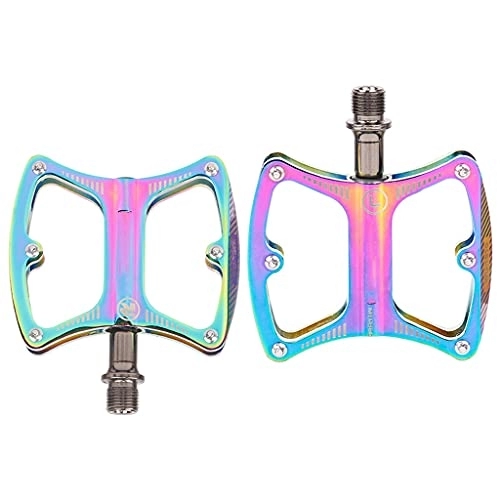 Mountain Bike Pedal : URJEKQ Pedals for bike, super alloy bicycle pedal made aluminium alloy stationary bike pedals for Road Mountain Bike BMX