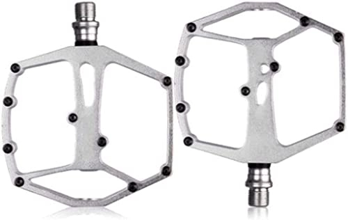 Mountain Bike Pedal : Utopone Road and mountain bike pedals, Bicycle Pedals Axle Sealed DU Bearing Pedals 9 / 16 (Color : 2017 12DS)