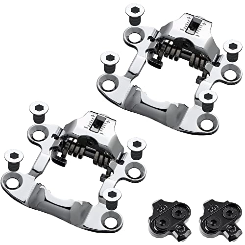 Mountain Bike Pedal : Venzo Convert Peloton Pedals to Dual Function - Compatible with Shimano SPD Adaptor Converter & Look Delta - Peloton Bike and Bike + Pedals Add On ONLY (Pedals Not Included)