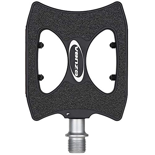 Mountain Bike Pedal : Venzo Mountain Bike City E-Bike CNC Aluminum Cr-Mo Sealed Bicycle Pedals 9 / 16" - with Anti-Slip Sand Paper Type Surface -Modern Grip