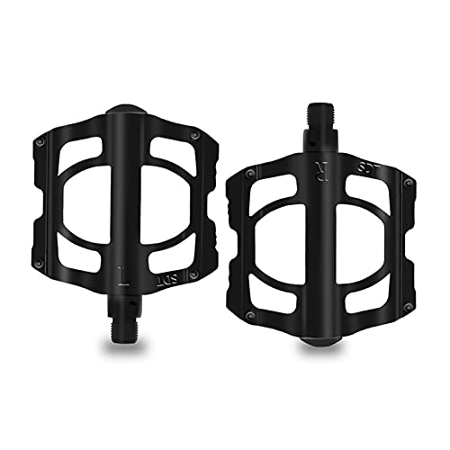 Mountain Bike Pedal : VERMOUTH 1 Pair Bicycle Pedal Aluminum Alloy 3 Bearing For Road Mountain Bike Cycling Accessories (Color : XKJT-001)