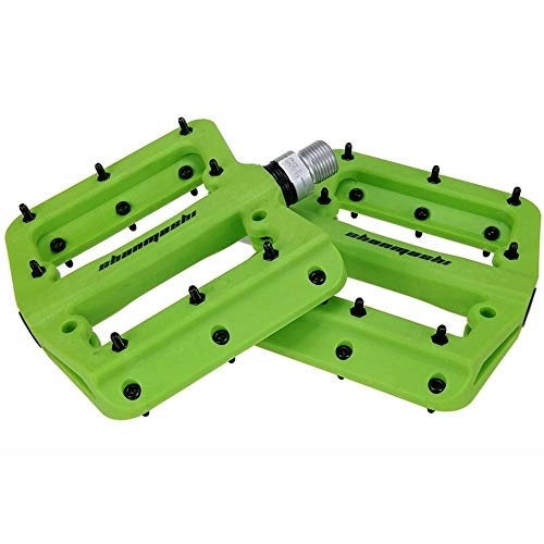 Mountain Bike Pedal : Vests Mountain Bike Pedals Aluminum Bearing Bicycle Pedals - Road Bike Pedals Anti-skid Pins - Lightweight Platform Pedale Spindle Bike Pedal for BMX / MTB Bike