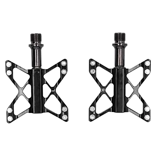 Mountain Bike Pedal : VGEBY 1 Pair Bike Pedals, 2Pcs Butterfly Shape Mountain Bike Pedal Lightweight Non?Slip Bicycle Platform Flat Pedals for Road Bike MTB