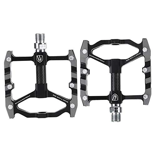 Mountain Bike Pedal : VGEBY1 Mountain Bike Pedals, Aluminium Alloy Bicycle Platform Pedals for Mountain Bike Bicycle Replacement Part