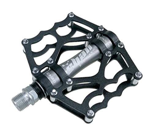 Mountain Bike Pedal : VNIUBI Mountain Bike Pedals, MTB Pedals, Road Bike Pedals Aluminum Alloy Spindle 9 / 16 Inch with Sealed Bearing Anti-skid and Stable Mountain Bike Flat Pedals for Mountain Bike BMX and Folding(Silver)