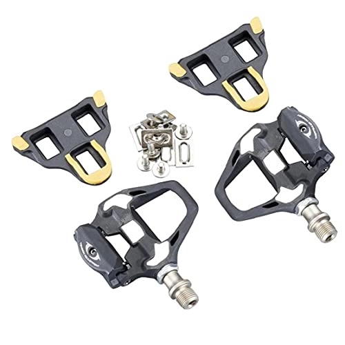 Mountain Bike Pedal : VusiElag Bicycle Pedal Bicycle Accessories Foot Pedal Cleat Set Self-locking Clipless Accessories