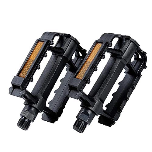 Mountain Bike Pedal : WANGDANA Bicycle Pedal Portable Highway Mountain Bicycle Bmx Outdoor Sports Antiskid Bearing Pedal Bicycle Pedal Black
