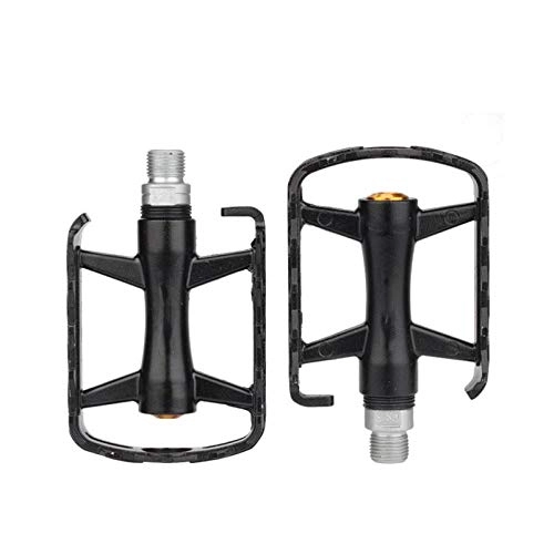 Mountain Bike Pedal : WANGDANA Highway Bicycle Mountain Bicycle Numerical Control Aluminum Pedal Ultralight Bicycle Mtb Bmx Bicycle Pedal 315G Black