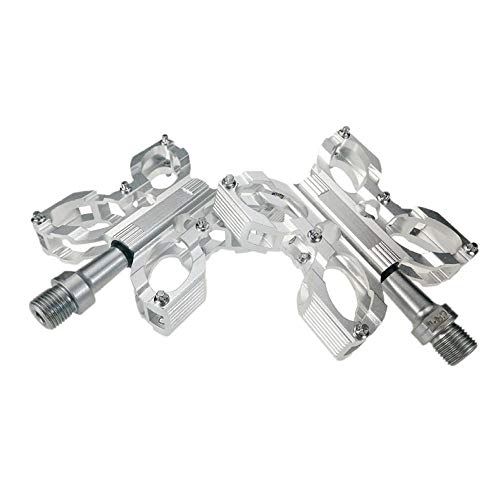 Mountain Bike Pedal : WANGDANA Sms Butterfly Bicycle Pedal Mtb Ultra-Light 274G Bicycle Bmx Mountain Bicycle Pedal Aluminum Alloy Bearing Anti-Skid 7 Colors F