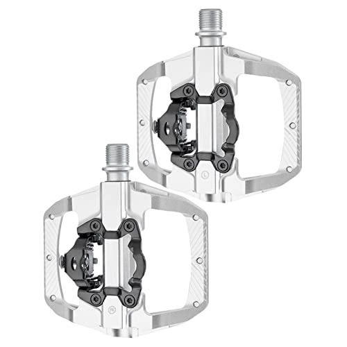 Mountain Bike Pedal : weemoment Bicycle Pedals, Bicycle Cycling Bike Pedals Aluminum Anti-Slip Durable Mountain Bike Pedals for Mountain Bike BMX Road Bicycle 2 Pcs
