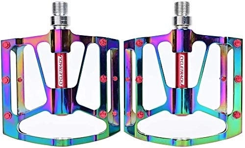 Mountain Bike Pedal : WGFGXQ Road Pedals Bicycle Pedals Mountain Bike Pedals Bicycle Accessories Aluminum Alloy Racing Auto Pedals with Super Bearing Pedals Antislip For Pedals Cycling / Road MTB / BMX pedales bicicleta
