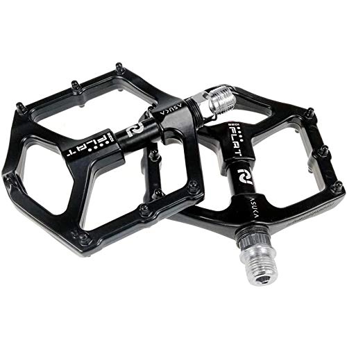 Mountain Bike Pedal : Wivilly Bicycle Pedal Shaft Diameter 9 / 16 Inch Sealed Bearing Axle Ultra Light Aluminum Alloy Anti-Skid Pedal Suitable for Mountain Bike Road Bike