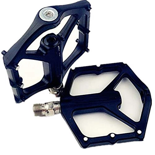 Mountain Bike Pedal : WJH Mountain Bike Pedals, Bicycle Clipless Non-slip and Durable Pedals 9 / 16 Inches, with Aluminum Alloy to Increase Palin Bearings, Magnet Parking Design, Blue