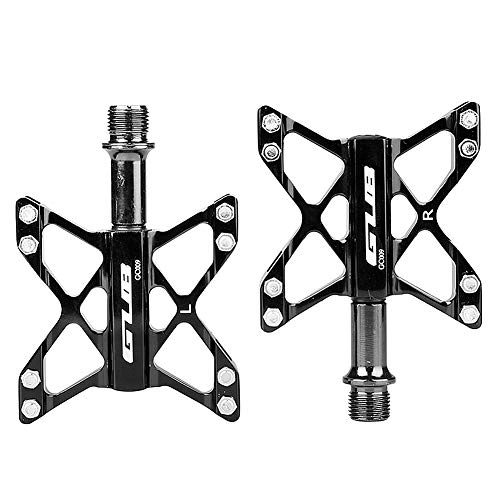 Mountain Bike Pedal : WJHNS Bicycle Pedals Road Bike Pedals Mountain Bike Pedals Bicycle Accessories Aluminum Alloy Racing Auto Pedals with Super Bearing Pedals Antislip For Pedals Cycling / Road Mountain MTB