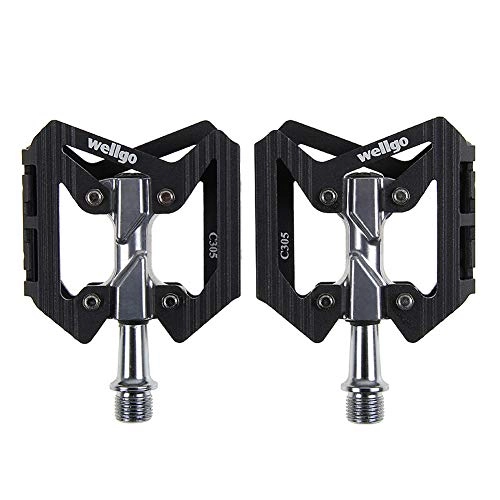Mountain Bike Pedal : WJHNS Road Pedals Bicycle Pedals Mountain Bike Pedals Bicycle Accessories Aluminum Alloy Racing Auto Pedals with Super Bearing Pedals Antislip For Pedals Cycling / Road Mountain MTB
