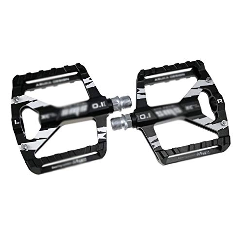 Mountain Bike Pedal : WJTMY Durable Bicycle Pedals, Lightweight Aluminum Three Bearing Bicycle Pedals, Suitable for Mountain Bike Road Bike Riding Cozy