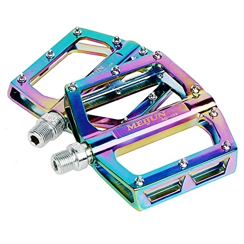 Mountain Bike Pedal : WLDOCA Bike Pedals MTB Road Bicycle Pedals 9 / 16in Mountain Bike Pedals Wide Platform Pedales with Sealed Bearings