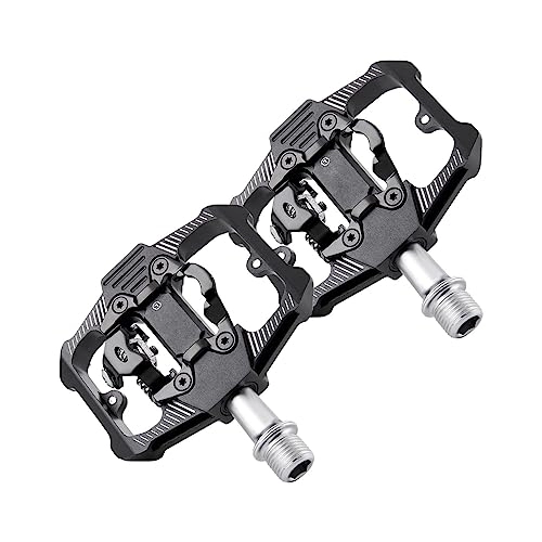 Mountain Bike Pedal : Woteg Road Bike Pedals | Flat Pedals for Mountain Bikes, Bicycle Accessories for Bicycles, Junior Bikes, Mountain Bikes, City Bikes, Road Bikes