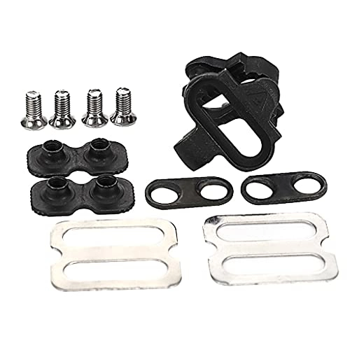 Mountain Bike Pedal : WPYYI Connector Durable Tools Shoes Cleats Bike Pedal Sets Cycling Tools Mountain Bicycle Practical Accessories SPD Splint Sports