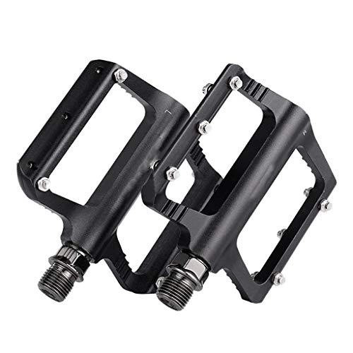 Mountain Bike Pedal : WT-DDJJK Bicycle Pedals, Aluminum Alloy Bicycle Pedals Bearing Anti-slip MTB Mountain Bike Flat Pedals