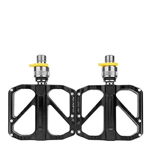 Mountain Bike Pedal : WYDMBH Bike Pedals Ultralight 3 Bearings Pedal Bicycle Bike Pedal Anti-slip Footboard Bearing Quick Release Aluminum Alloy Bike Accessories (Color : PD R67Q)