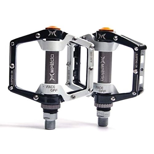 Mountain Bike Pedal : WYJW Bicycle Pedal Mountain Bike Pedals, New Aluminum Antiskid Durable Bicycle Cycling Pedals Ultra Strong Colorful CNC Machined 3 Bearing Anodizing Bicycle Pedals For BMX MTB Road Bicycle