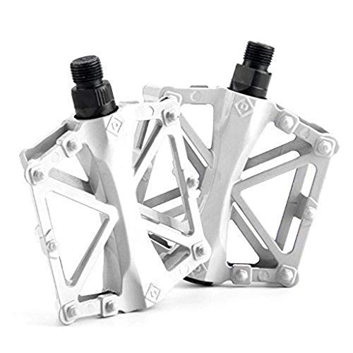 Mountain Bike Pedal : WYJW Bicycle Pedal Mountain Bike Pedals, New Aluminum Antiskid Durable Bicycle Cycling Pedals Ultra Strong Colorful Machined Bearing Anodizing Bicycle Pedals For BMX MTB Road Bicycle 2 Pair