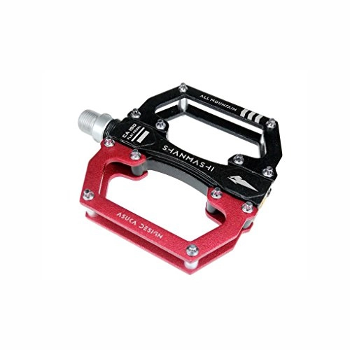 Mountain Bike Pedal : WYX Outdoor Mountain Bike Pedals Platform for MTB Road BMX, Spindle Axle 9 / 16, DU / Sealed bearings Bicycle Pedals (Set Of 2) Pedal (Color : 2)