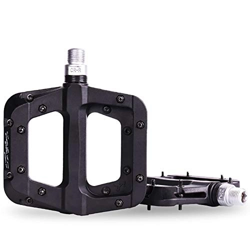 Mountain Bike Pedal : WYYHAA MTB Pedals Mountain Bike Pedals, Lightweight Nylon Fiber Bicycle Platform Pedals 3 Bearings Professional Bicycle Parts