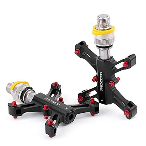 Mountain Bike Pedal : WYYHAA MTB Pedals Mountain Bike Pedals Quick Release Ultra-Light Pedal 9 / 16 Aluminium Alloy Sealed Bearing 3 Bearings for Road Mountain BMX MTB