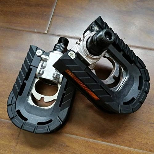 Mountain Bike Pedal : XBETA Durable Bike Cycling Pedals, Machined Aluminum Alloy Durable Non-slip Bicycle Pedal, Pedals for 9 / 16" Universal Cycling Mountain Road Bike Pedals