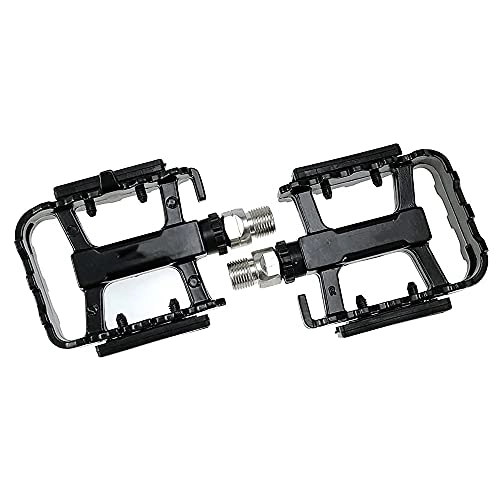 Mountain Bike Pedal : XGLIPQ Bicycle Accessories MTB Bike Platform Pedals 9 / 16 inch Aluminium Alloy Flat Cycling Pedals Sealed Bearing Axle for Mountain Road Accessories Bicycles Cycling accessories