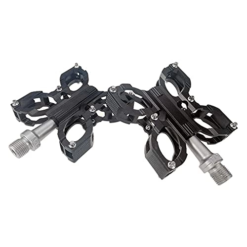 Mountain Bike Pedal : XGLIPQ Bicycle Pedals Butterfly Shape New Anti-Slip Aluminum Pedals MTB Mountain Bike Durable Sealed Bearing for Most Adult Bikes Mountain Road and Hybrid Bikes