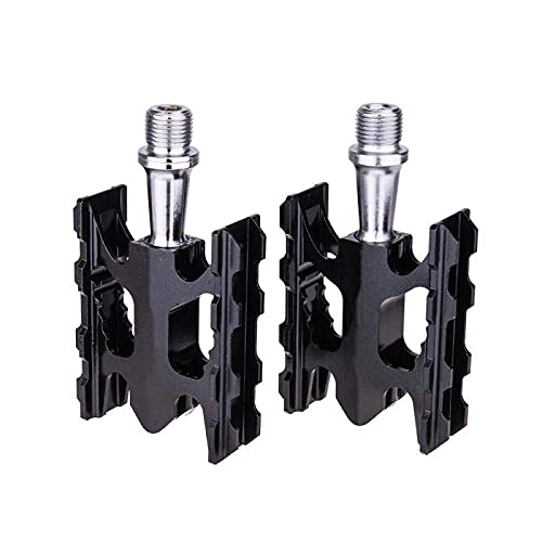 Mountain Bike Pedal : XIEZI Bicycle Cycling Bike Pedals Road bike ultra-light flat pedal aluminum alloy bicycle pedal bearing anti-skid folding bicycle road bicycle parts