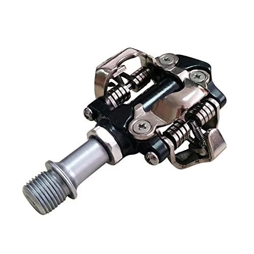 Mountain Bike Pedal : XINGHUA wangzai store Fit For PD-M96 SPD Clipless MTB Pedals Cleats Self-Locking BLACK Mountain Bike Pedals Bicycle Parts (Color : VLOGIPIL-BLACK)