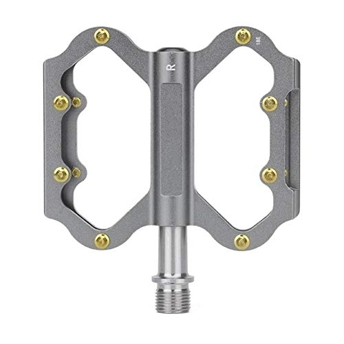 Mountain Bike Pedal : XuCesfs Bike Pedals Mountain Road Cycling Cycle Platform Pedal (Color : Gray)