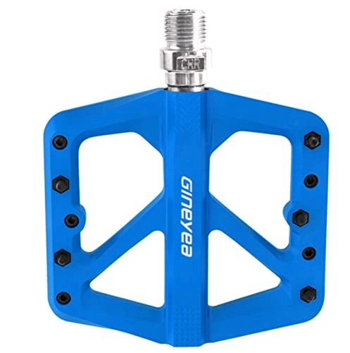 Mountain Bike Pedal : Xusports Mountain Bike Nylon Pedals 9 / 16 Inch Bicycle Pedals Mountain Off-Road Bike Pedals Peelin Bearing Pedals Bicycle Accessories, Blue