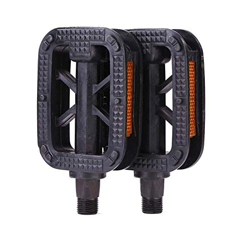 Mountain Bike Pedal : XYXZ Bicycle Platform Flat Pedal Ultralight Bike Bicycle Pedals Mtb Bike Part Pedal Cycling Aluminum Alloy Ultra-Light Hollow Flat Cage Pedals Bicycle Parts Road S