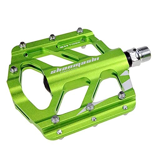 Mountain Bike Pedal : XYXZ Bike Platform PedalsNon-Slip Mountain Bike Pedals, Ultra Strong Colorful CNC Machined 9 / 16 Inch 3 Sealed Bearings universal