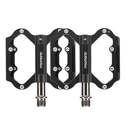 Mountain Bike Pedal : YANXIH Mountain Bike Bicycle Pedals, Non-slip And Light Standard Aluminum Alloy Super Bearing 9 / 16 ”Bicycle Pedals, Labor-saving Road Bicycle Pedal, Red / Silver / Black(Color:C)
