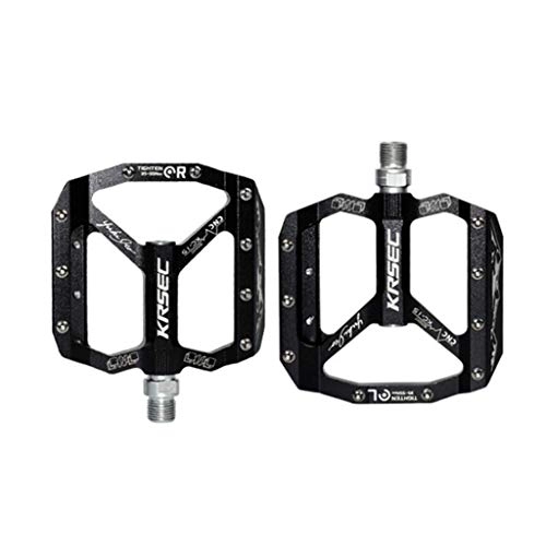 Mountain Bike Pedal : YANXIH Mountain Bike Pedals, Ultra-light Aluminum Alloy, Off-road Bearing, Road Bicycle Pedals, 4 Colors(Color:B)