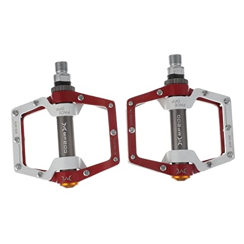 Mountain Bike Pedal : Yardwe 1 Pair Bicycle Pedal Cycling Pedal Mtb Pedal Parts Mountain Bike Pedal Wide Platform Pedals Bearing Bike Pedals Footrest Bike Accessories Road Bike Pedals Non-slip Aluminum Alloy