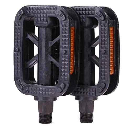 Mountain Bike Pedal : YFFSBBGSDK Bicycle Pedal 1 Pair Of Bicycle Pedals, Plastic Non-Slip Bicycle Pedals, Mountain Bike Pedals, Bicycle Pedals