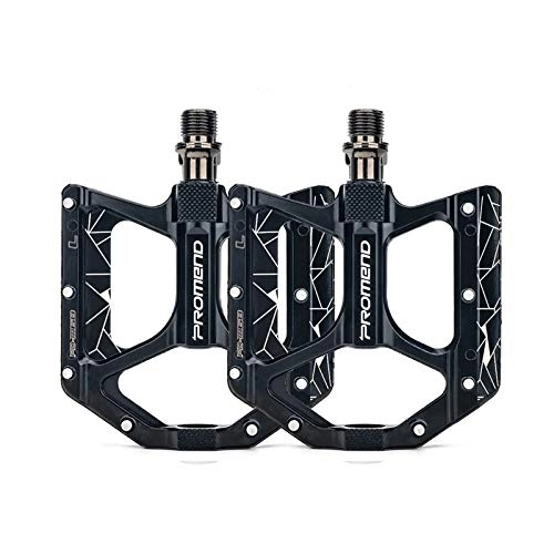 Mountain Bike Pedal : YHX Bicycle pedals, large mountain bike treads, non-slip aluminum alloy bearing pedals, super lubricating bearing pedals
