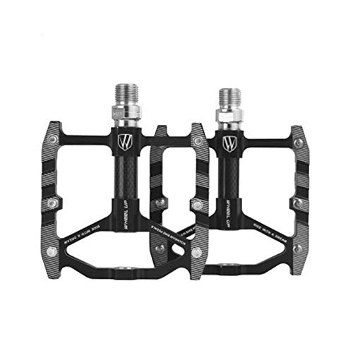 Mountain Bike Pedal : YHX Bicycle pedals, mountain bike bearings, bearing pedals, non-slip pedals with large treads