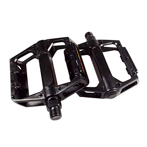 Mountain Bike Pedal : YHX Widened and enlarged bicycle pedals, mountain bike aluminum alloy dead fly non-slip dead coaster ball pedals, bicycle accessories
